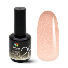 BLOOM Base Strong COLOR #26 15мл База камуфлирующая жесткая с шиммером