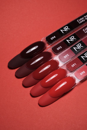 NAIL REPUBLIC   База цветная   10мл   Base LADY IN RED   #94