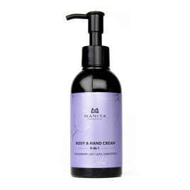 MANITA Body&Hand Cream BLACKBERRY,BAY LEAF,GRAPEFRUIT 150мл Крем для рук и тела