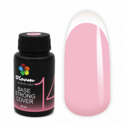 BLOOM Base Strong COVER #14 30мл (бутылка) База камуфлирующая жесткая