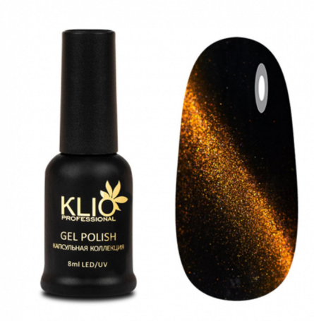 KLIO  Гель-лак  Капсульная  коллекция  8мл  №33  Красная кошка 7D