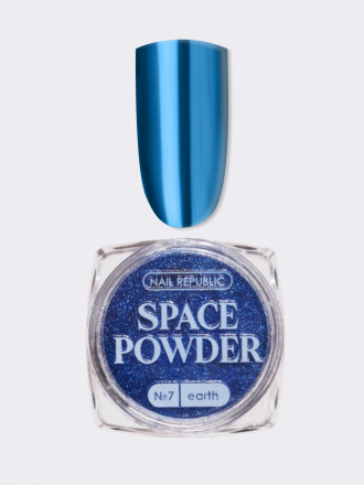 NAIL REPUBLIC   Втирка металлик   SPACE POWDER   #07