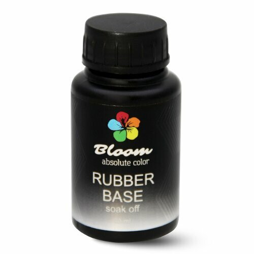 BLOOM   Base  RUBBER   30мл (бутылка)   База прозрачная каучуковая