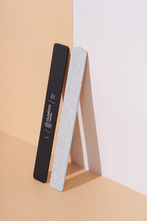 ALGEBRA BEAUTY   HARD GRAY   Мягкие   M   #120   (50шт)   Сменные  файлы для пилки на вспененной подложке