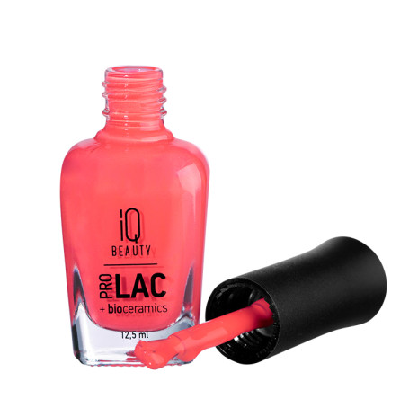 IQ BEAUTY   Prolac   #067 BERRY ME   12,5мл   Лак для ногтей с биокерамикой неоновый