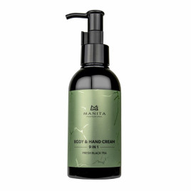 MANITA Body&Hand Cream FRESH BLACK TEA 150мл Крем для рук и тела