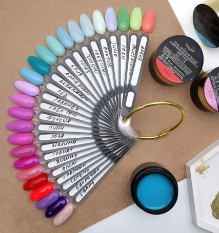 ОПЦИЯ   Cамовыравнивающийся гель  цветной  15мл  МАЛИНА