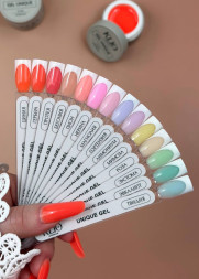 KLIO   Gel Unique   ГЕРБЕРА   15г   Гель для моделирования средне-жидкий цветной