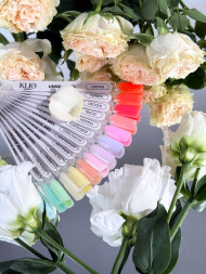 KLIO   Gel Unique   ГЕРБЕРА   15г   Гель для моделирования средне-жидкий цветной