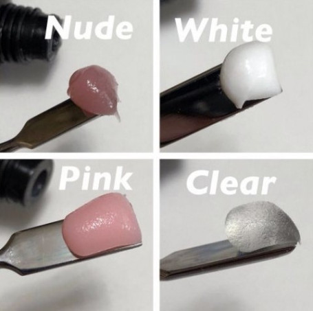 KLIO   Acrygel WHITE   30мл (туба)   Акригель для выкладного френча