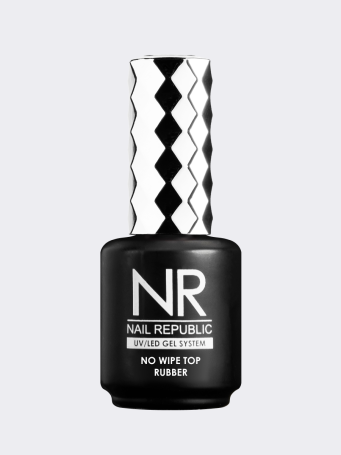 NAIL REPUBLIC   Top NO RUBBER   15мл   Топ без л/с для слайдеров и втирок