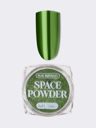 NAIL REPUBLIC   Втирка металлик   SPACE POWDER   #09