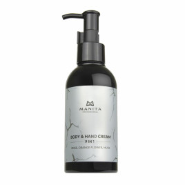 MANITA Body&Hand Cream ROSE,ORANGE FLOWER,MUSK 150мл Крем для рук и тела