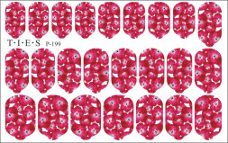 TIES   Пленка для маникюра   P-199