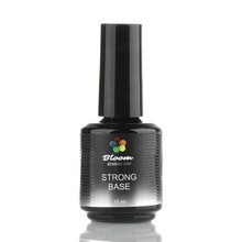 BLOOM   Base  STRONG CLEAR   15мл   База прозрачная каучуковая  жесткая