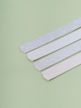 ALGEBRA BEAUTY   HARD GRAY   Мягкие   M   #180   (50шт)   Сменные  файлы для пилки на вспененной подложке