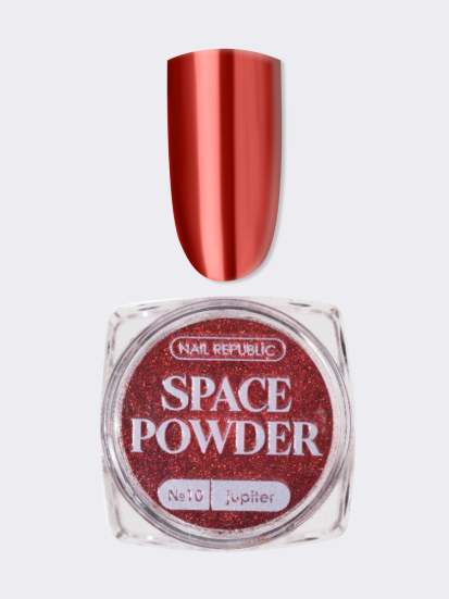 NAIL REPUBLIC   Powder SPACE   #10   Втирка металлик   Limited