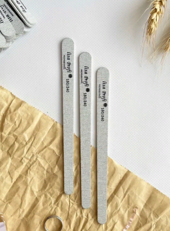 LISA PROFI   Пилка капля МИНИ на дереве   16,5см  180/240   (50шт)   [12]