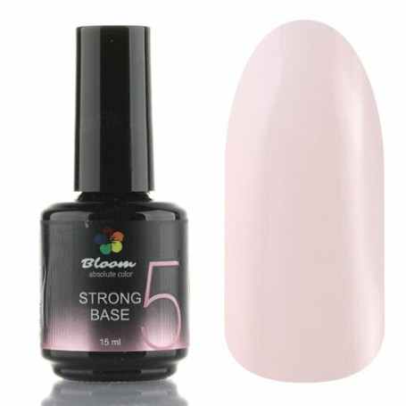 BLOOM   Base Strong COVER   #05   15мл   База камуфлирующая жесткая