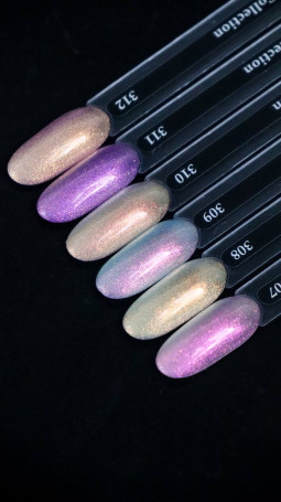 KLIO   ESTET   #312   10мл   Гель-лак полупрозрачный перламутровый   Русалки