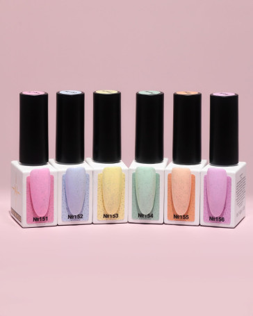 ALTA NIVELO   Гель-лак с вкраплениями   10мл   BORA BORA   #156