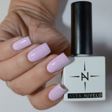 ALTA NIVELO   Гель-лак с вкраплениями   10мл   BORA BORA   #156