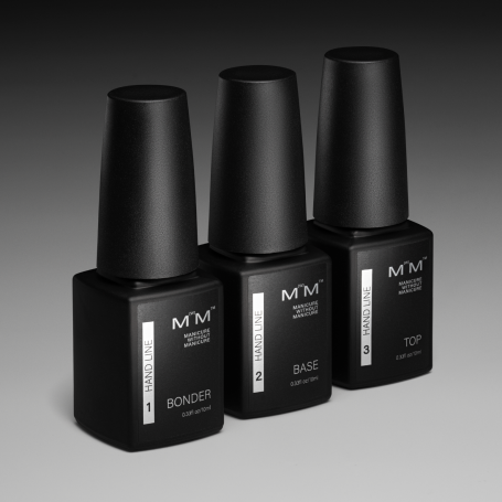 LINTO   НАБОР      10мл   Праймер бескислотный + База для маникюра + Топ для маникюра   HAND SET