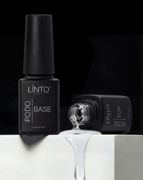 LINTO   НАБОР   PODO SET   Base + Top   2*10мл   База прозрачная для педикюра + Топ без л/с для педикюра