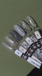 NAIL REPUBLIC   Base STONE CRUMB   #32   10мл   База камуфлирующая с шиммером