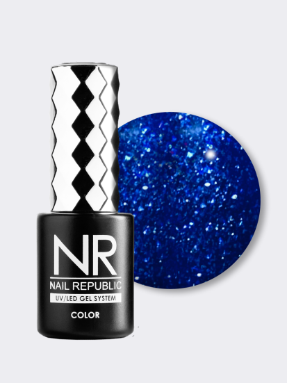 NAIL REPUBLIC   #457 Deep Ocean   10мл   Гель-лак с шиммером
