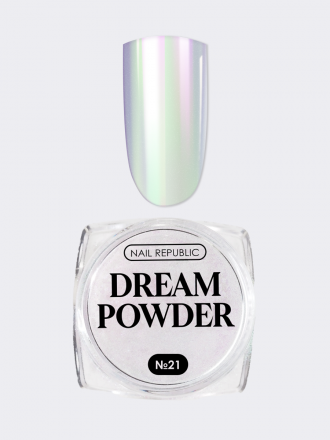 NAIL REPUBLIC   Втирка жемчужная   DREAM POWDER   #21