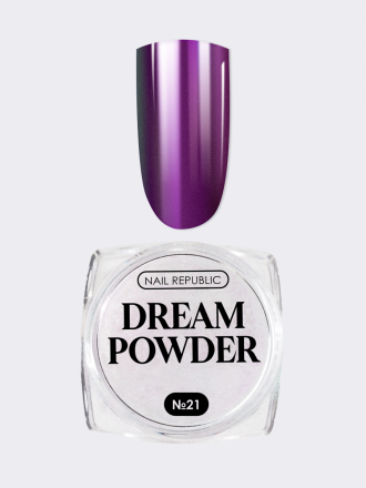 NAIL REPUBLIC   Втирка жемчужная   DREAM POWDER   #21