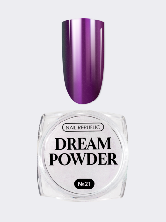 NAIL REPUBLIC   Powder DREAM   #21   Втирка жемчужная   Limited