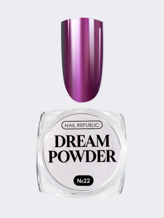 NAIL REPUBLIC   Втирка жемчужная   DREAM POWDER   #22