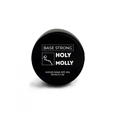 HOLY MOLLY   База прозрачная   Base   STRONG   30мл   (шайба)