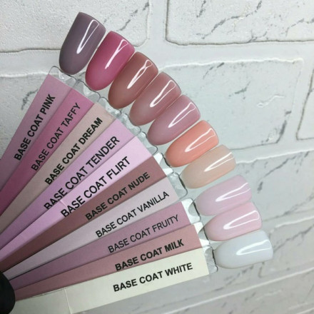 ONE NAIL   База камуфлирующая жесткая  Base  TAFFY  (бутылка)   50мл