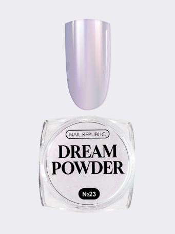 NAIL REPUBLIC   Powder DREAM   #23   Втирка жемчужная