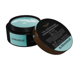 ОПЦИЯ Cамовыравнивающийся гель цветной 15мл АЛМАЗНЫЙ