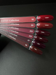 KLIO  Гель-лак  ESTET COLLECTION  10мл  №301  Красные с шиммером