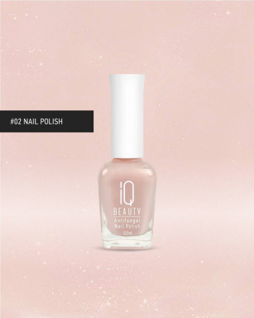 IQ BEAUTY   Antifungal   #02   12,5мл   Лак для ногтей для защиты от грибка с активатором роста матовый
