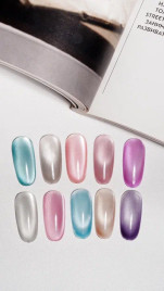 NAIL REPUBLIC CAT #110 Silk 10мл Гель-лак кошачий глаз