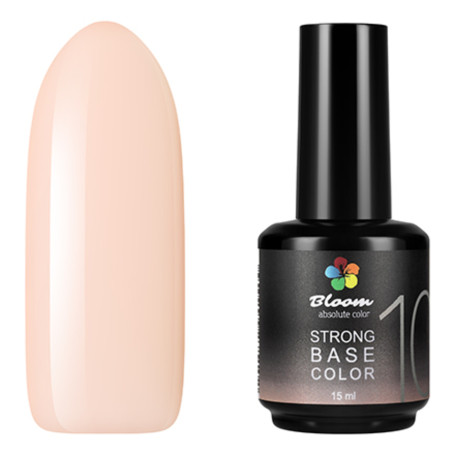 BLOOM   Base Strong COVER   #10   15мл   База камуфлирующая жесткая