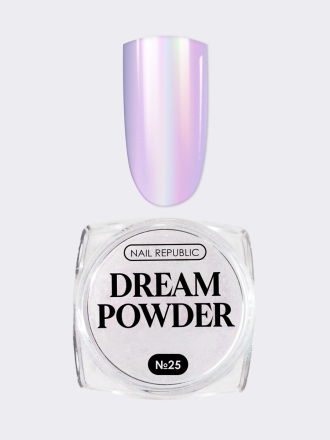 NAIL REPUBLIC   Втирка жемчужная   DREAM POWDER   #25