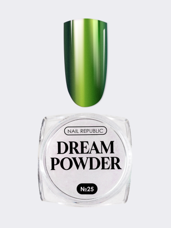 NAIL REPUBLIC   Powder DREAM   #25   Втирка жемчужная   Limited