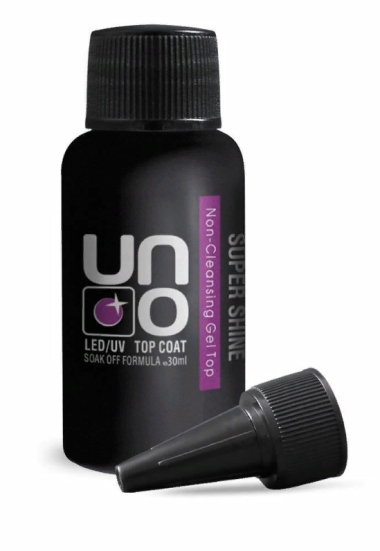 UNO   Top SUPER SHINE  30мл  (бутылка)   Топ без л/с с UV-фильтром