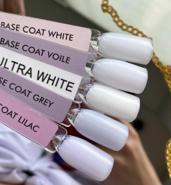 ONE NAIL   Base VOILE   30мл (шайба)   База прозрачная жесткая молочная