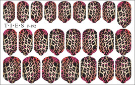 TIES   Пленка для маникюра   P-192