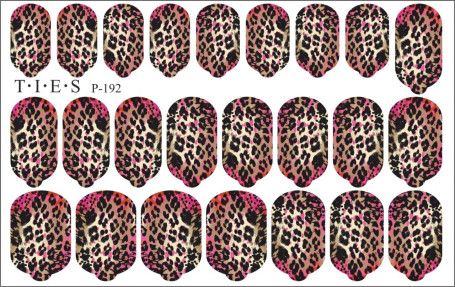 TIES   Пленка для маникюра   P-192