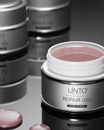 LINTO   Гель для моделирования   Repair Gel   NUDE SHEEN   15мл