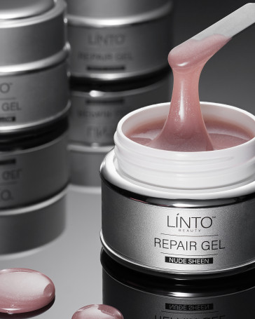 LINTO   Гель для моделирования   Repair Gel   NUDE SHEEN   15мл